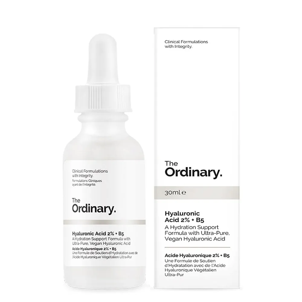 【The Ordinary】超純補水玻尿酸+B5 30ml送植村秀琥珀黃金潔顏油50ml