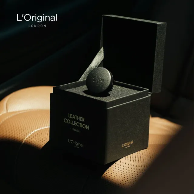【L‘Original London 洛瑞歐】官方直營 皇家小羊皮車用香氛禮盒(父親節禮盒、汽車擴香、車用芳香)
