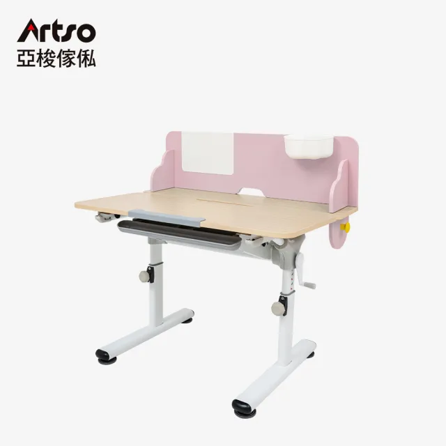 【Artso 亞梭】雲朵桌_105公分+吐司椅(兒童桌椅/成長桌椅/學習桌椅/升降桌椅)