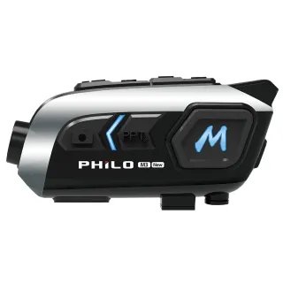 【Philo 飛樂】M3NEW 安全帽藍芽對講行車記錄器 支架可360度旋轉 (贈64G/藍芽安全帽/機車行車紀錄器)