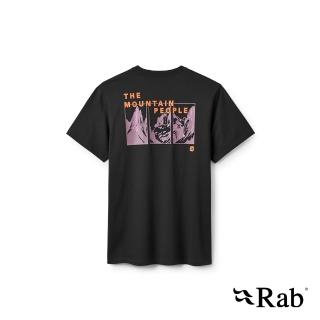 【RAB】Stance Pitch Tee 戶外休閒有機棉T恤 男款 鯨魚灰 #QCC34