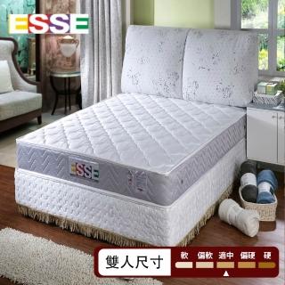 【ESSE 御璽】台灣製雙人精緻手工升級版獨立筒床墊5x6.2尺x22cm
