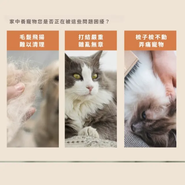 【寵愛寵物】寵物不銹鋼雙面去浮毛開結梳(理毛 除毛梳 美容梳 脫毛梳 寵物梳子 貓咪狗狗 寵物梳毛器)