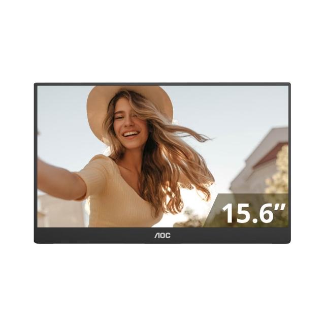 【AOC】16T20 平面便攜式螢幕(16型/FHD/60Hz/IPS)