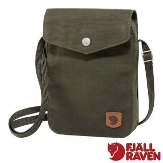 【Fjallraven】小狐狸 Greenland Pocket 旅行隨身袋.側背包.斜背包.單肩包/ 23156-662 深森