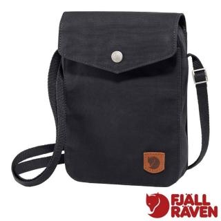 【Fjallraven】小狐狸 Greenland Pocket 旅行隨身袋.側背包.斜背包.單肩包/ 23156-550 黑