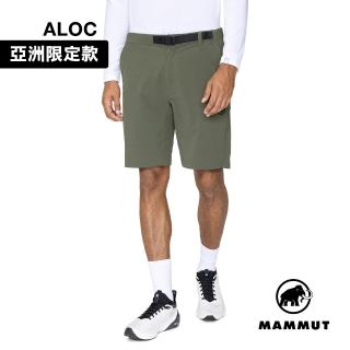 【Mammut 長毛象】Trekkers IV Shorts AF Men 日系舒適靈活防潑水短褲 深沼澤綠 男款 #1023-00474