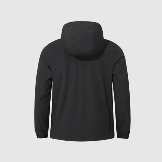 【LE COQ SPORTIF 公雞】防風外套 男款 黑色 LKX61663