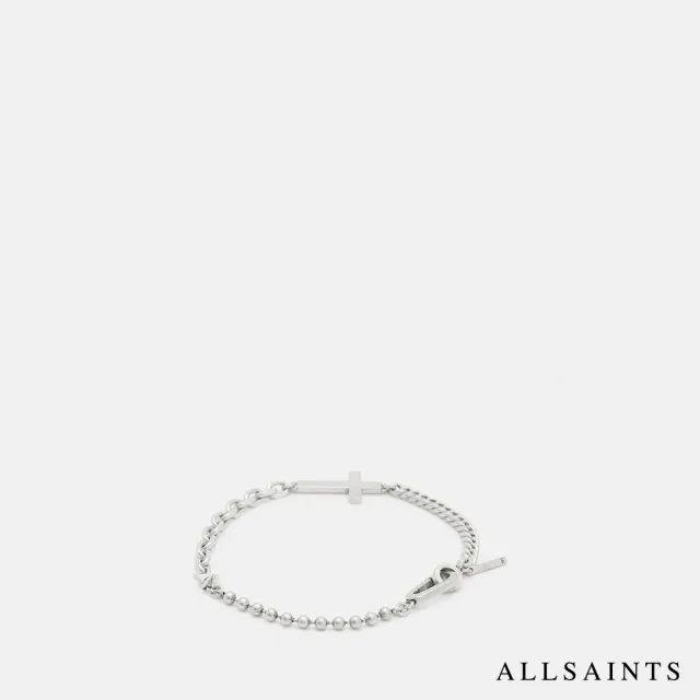 【ALLSAINTS】LAYDEN 純銀造型手鍊 M105XB