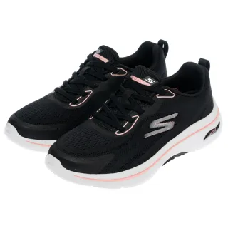 【SKECHERS】女鞋 健走系列 健走鞋 GO WALK ARCH FIT 2.0 寬楦款 (125346WBKPK)