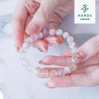 【臺隆手創館】Crystal Power 飄花瑪瑙玉髓能量水晶手鍊