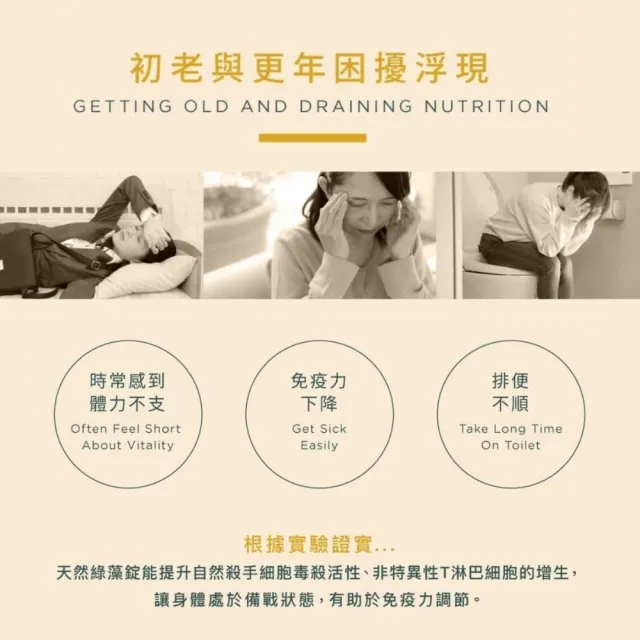 【味丹生技】天然綠藻 600粒/罐 5罐組 國家認證 促進代謝 調整體質 調節免疫