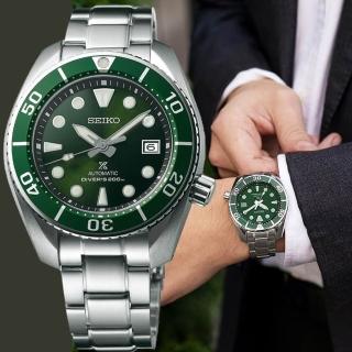 【SEIKO 精工】Prospex 綠水鬼 200米潛水機械錶 手錶-45mm 開學禮 送禮 推薦(SPB103J1/6R35-00A0G)