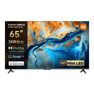 【小米】官方旗艦館 家電快配★65型4K Mini LED 144Hz Google TV杜比智慧聯網顯示器(S mini 65)