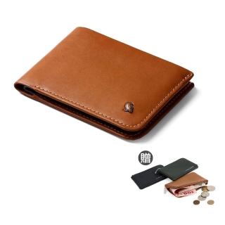 【Bellroy】Hide & Seek Lo 系列真皮橫式零錢短夾(焦糖棕)