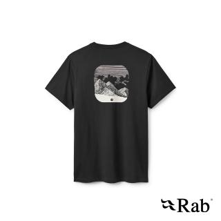 【RAB】Stance Traverse Tee 戶外休閒柔軟有機棉T恤 鯨魚灰 男款 #QCC45