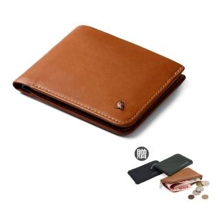 【Bellroy】Hide & Seek Hi 系列真皮橫式零錢短夾(焦糖棕)