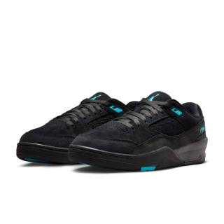 【NIKE 耐吉】Jordan Flight Court 黑藍 麂皮 復古 刺繡 運動鞋 男鞋 HF3255-040
