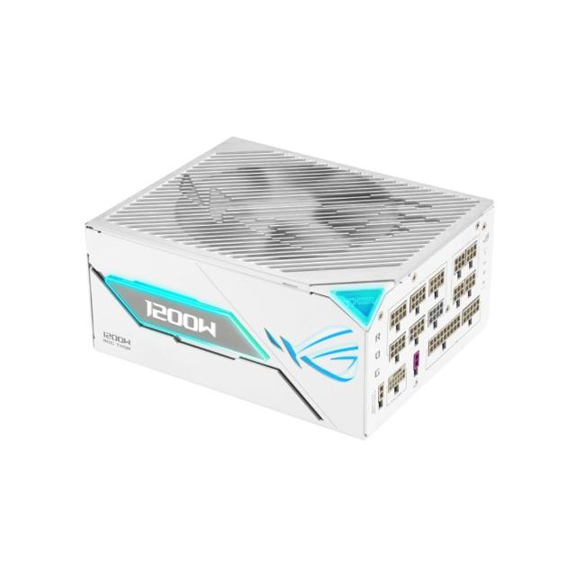 【ASUS 華碩】ROG THOR III 1200W 白金牌 ATX3.1 電源供應器 - 白色 (ROG-THOR-1200P3-GAMING-W)