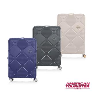 【AMERICAN TOURISTER 美國旅行者】30吋 INSTAGON 可擴充大容量輕量PP避震輪行李箱/旅行箱(多色可選)