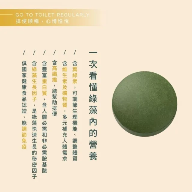 【味丹生技】天然綠藻 600粒/罐 國家認證 促進代謝 調整體質 調節免疫