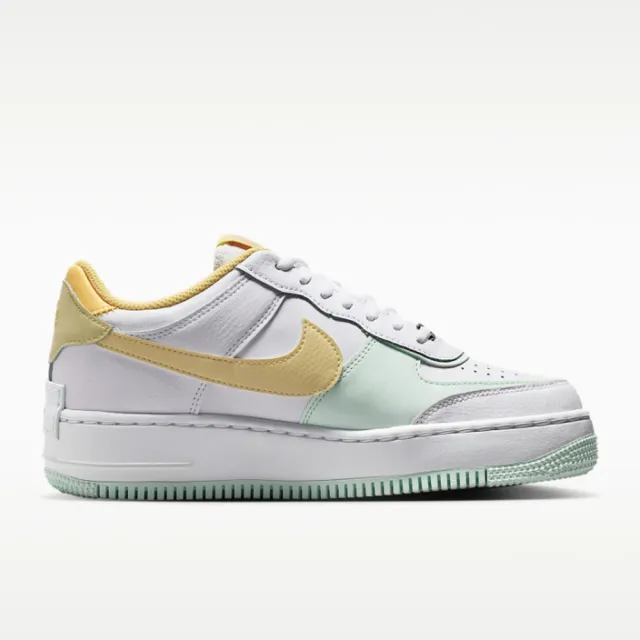【NIKE 耐吉】休閒鞋 女鞋 運動鞋 W AF1 SHADOW 白粉 IV3221181(2W6026)
