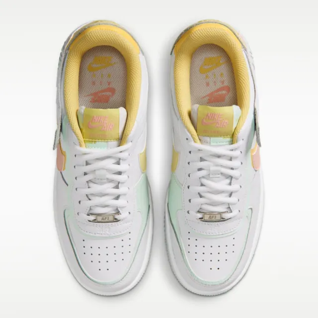 【NIKE 耐吉】休閒鞋 女鞋 運動鞋 W AF1 SHADOW 白粉 IV3221181(2W6026)