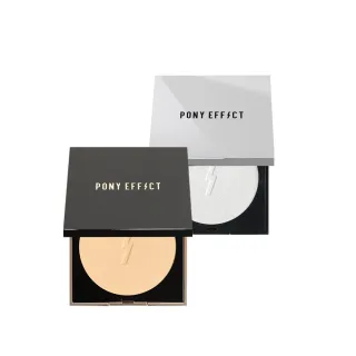 【PONY EFFECT】無重力裸肌蜜粉餅+零粉感柔焦粉餅
