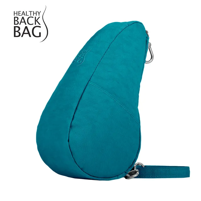 【HEALTHY BACK BAG】官方直營-基本款 TEXTURED NYLON MINI BAGLETT 斜背包-卡普里藍 男側背包 女側背包