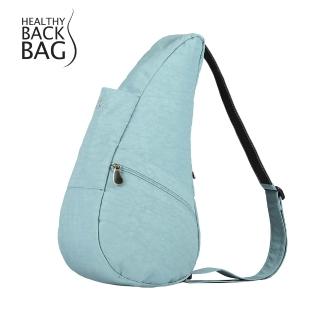 【HEALTHY BACK BAG】官方直營-基本款 TEXTURED NYLON SMALL 斜背包-湖水藍 男包 女包 側背包 大容量包