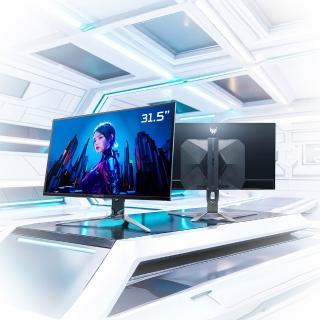 【Acer 宏碁】X32 X2 32型 OLED 4k 16:9 240Hz電競螢幕(Predator/0.03ms/喇叭/高低升降旋/傾斜)