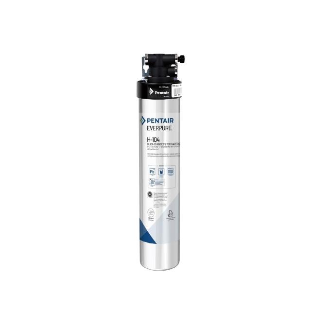 【濱特爾】H104強效抑垢家用型淨水器(H-104平行輸入濾芯+原廠淨水器濾頭座 / DIY自行安裝 )