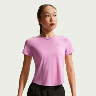 【NIKE 耐吉】短袖上衣 女 AS W NK SWFT NVLT BRTHE SS TOP 運動 休閒 Dri-FIT 粉 (IF1681503)