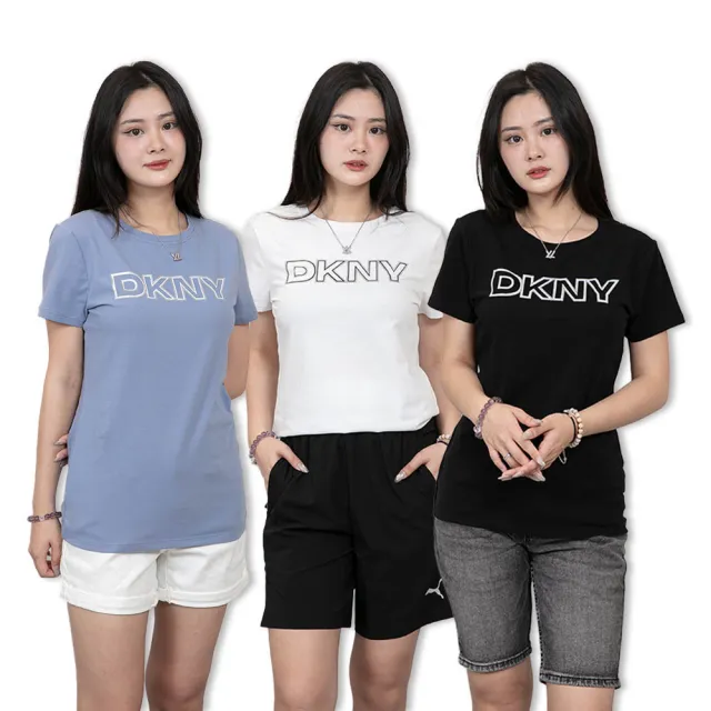 【DKNY】限時折扣!! DKNY 女短T 上衣 現貨 Donna Karan 短袖 T恤(1479 DC5)