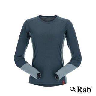 【RAB】Syncrino Base LS Tee 女 羊毛混紡長袖排汗衣 QBL33