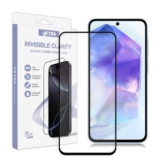 【VXTRA】三星 Galaxy A35/A55 5G 全膠貼合 滿版疏水疏油9H鋼化頂級玻璃膜-黑