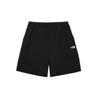 【The North Face】TNF 休閒 運動 DWR防潑水彈力褲腰短褲 M CASUAL CARGO SHORT - AP 男 黑 (NF0A8G01JK3)