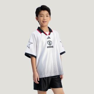【adidas 愛迪達】短袖 POLO 衫 童裝 KG7833