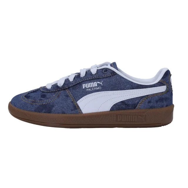 【PUMA】Palermo Denim 休閒運動鞋 男女共同 40841801 男鞋 女鞋 休閒鞋 薄底鞋 藍色