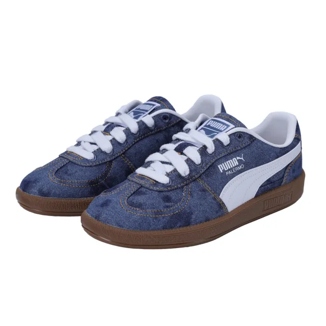 【PUMA】Palermo Denim 休閒運動鞋 男女共同 40841801 男鞋 女鞋 休閒鞋 薄底鞋 藍色