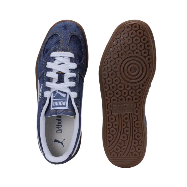 【PUMA】Palermo Denim 休閒運動鞋 男女共同 40841801 男鞋 女鞋 休閒鞋 薄底鞋 藍色