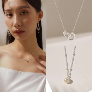 【vacanza】momo精選 925純銀飾品 純銀項鍊 多款任選 均一價$1099(抗過敏 生日禮物)