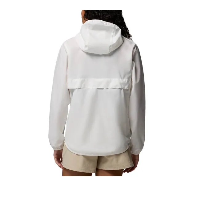【Columbia 哥倫比亞】女款-防潑水外套-Trailborne™ Jacket-海鹽白(UWR09350ES/KS)