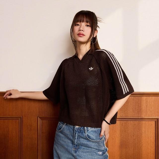 【adidas 愛迪達】短袖 POLO 衫 女 - Originals KE0198