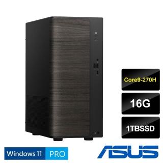 【ASUS 華碩】Core9 商用主機(Core9 270H/16GD5/1TB SSD/W11pro/H-V501MV-09270H002XA)