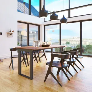 【FUNTE】Force 大型電動升降桌/纖維板 160x90cm 八色可選(辦公桌 電腦桌 工作桌 主管桌 餐桌)