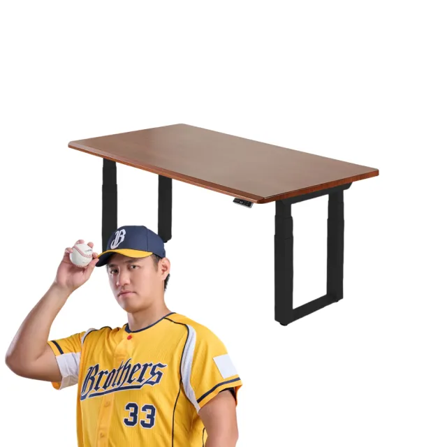【FUNTE】Force 大型電動升降桌/纖維板 200x90cm 八色可選(辦公桌 電腦桌 工作桌 主管桌 餐桌)
