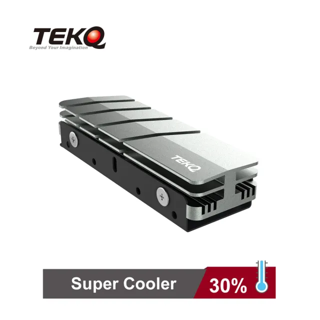 【TEKQ 璿驥國際】Super Cooler PCIe NVMe M.2 2280 SSD 散熱條 散熱片 散熱器 N91
