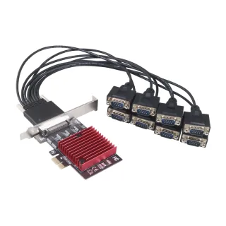 【伽利略】PCI-E RS232 8埠 擴充卡(PETR08A)