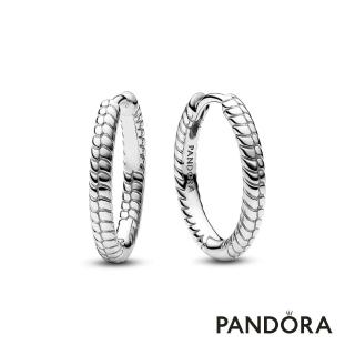 【Pandora 潘多拉】Pandora Moments 小型串飾耳環圈